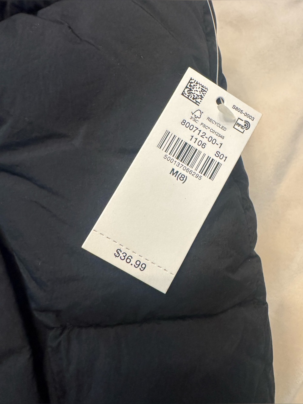 NWT! Old Navy Kids Puffer Vests, lot of 2, sz M(8) - Picture 4 of 4